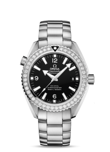 Omega Seamaster Planet Ocean 600M Co-Axial 42 Stainless Steel / Diamond / Black / Bracelet